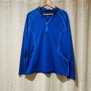 REI Men's Vibrant Blue Active Pursuit Pull Over